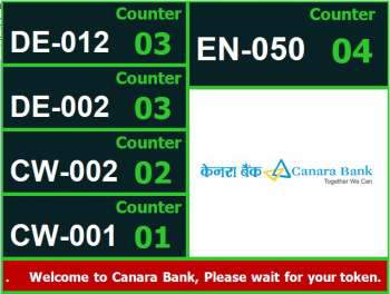 AQMS Queue Display